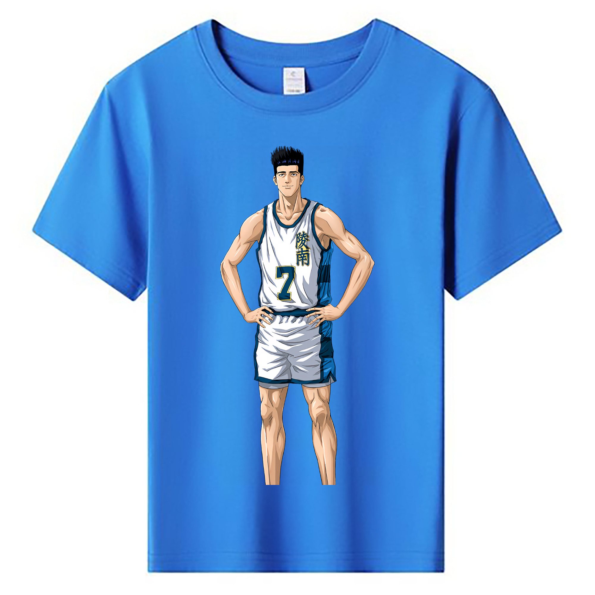 （画像用） SLAM DUNK／スラムダンク 綿100％キッズTシャツ（フロントプリント）